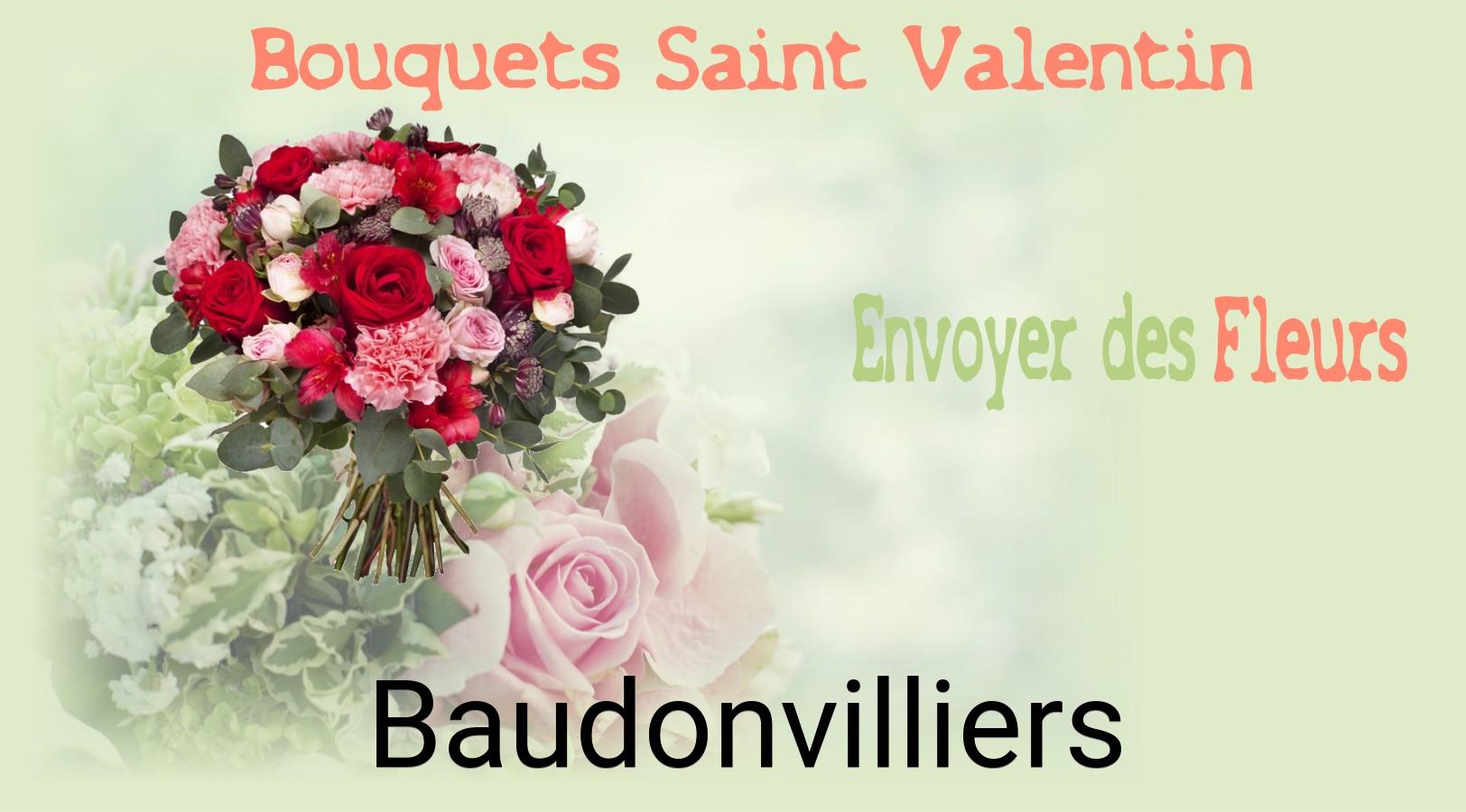 Roses de Saint-Valentin livrées à Baudonvilliers