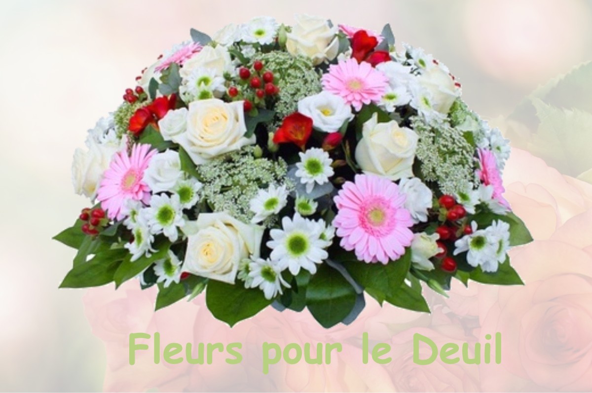 fleurs deuil BAUDONVILLIERS